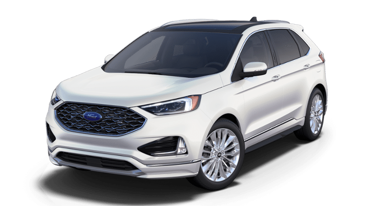 ford edge 2022 white